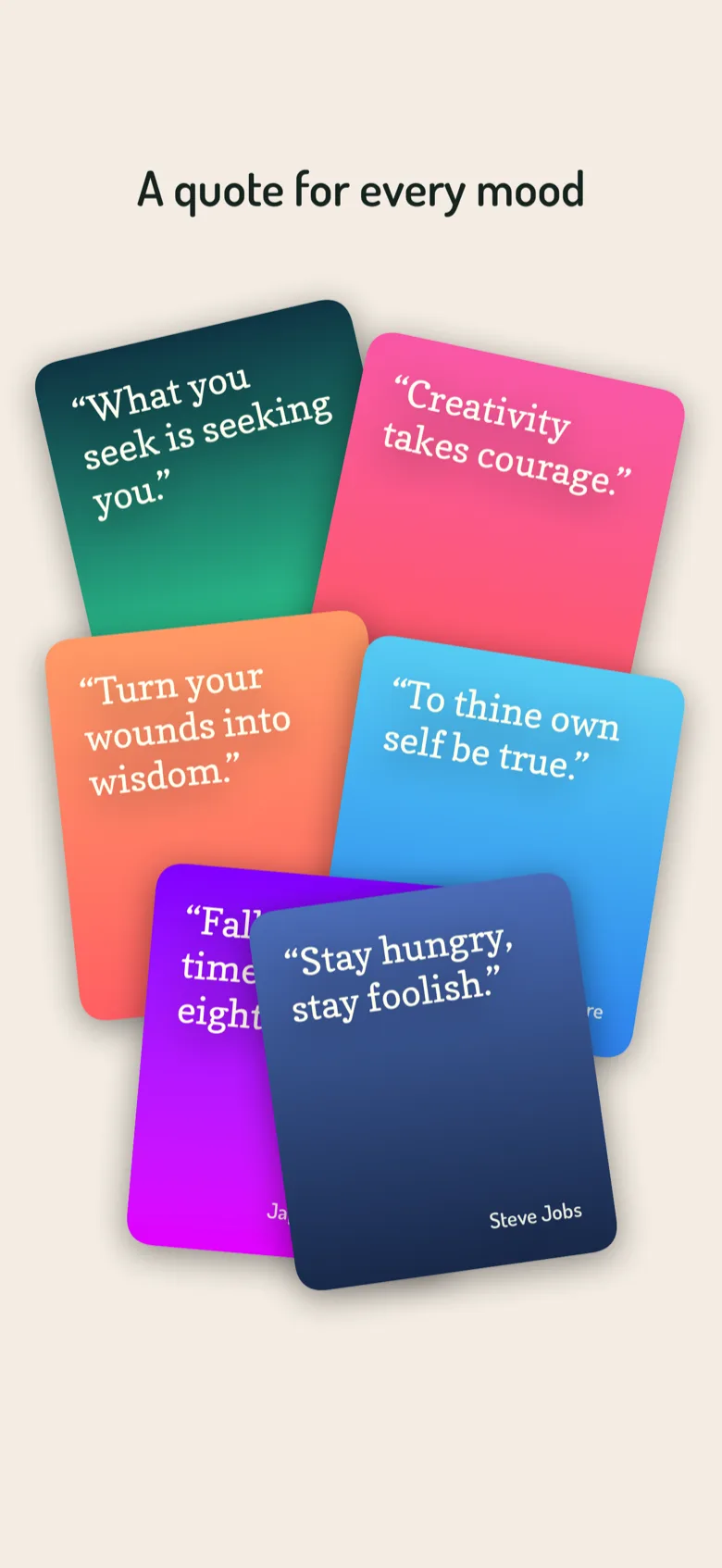 Quotie screenshot 2