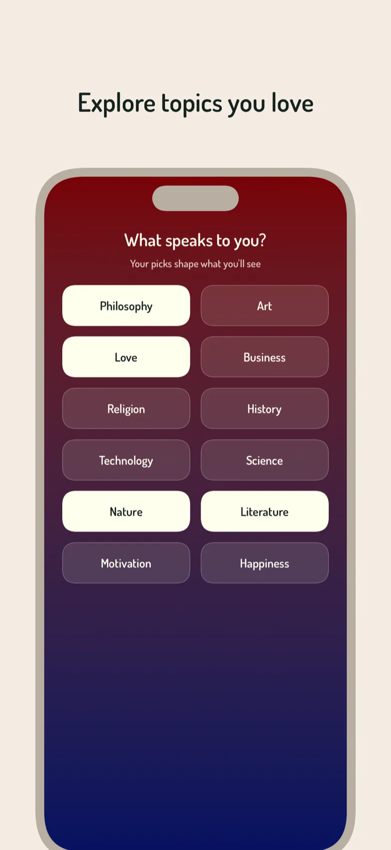 Quotie screenshot 3